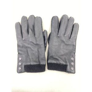 John Varvatos Deerskin  Cashmere/wool Blend Lining Rocker Gloves Size XL (B8)